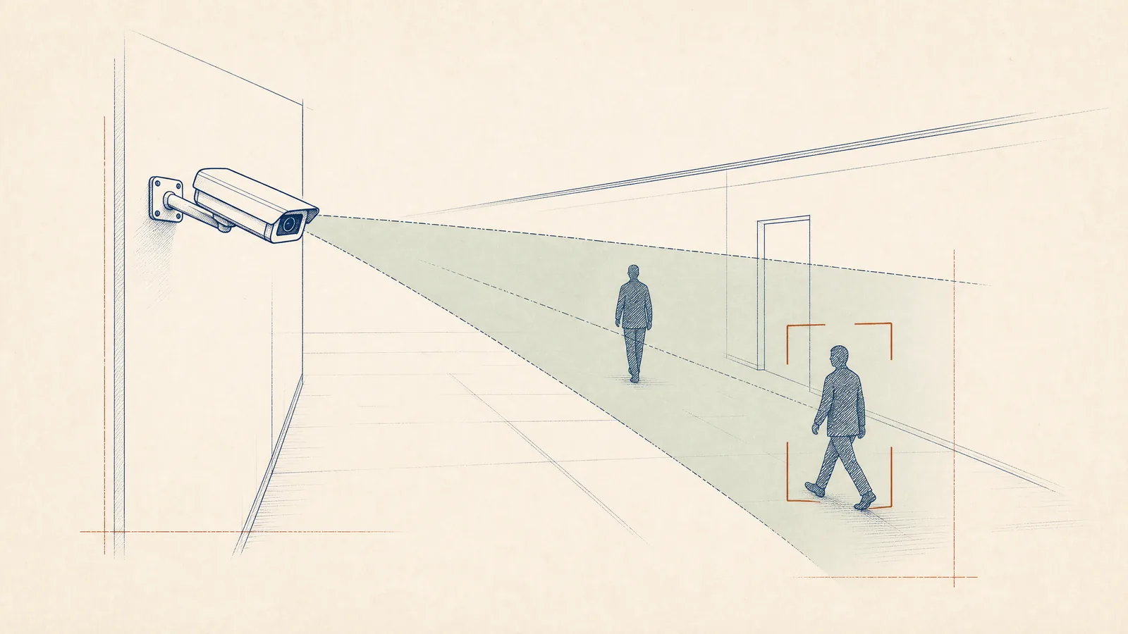 AI video analytics validation workflow connecting camera zones, metadata, recorded context, and human review